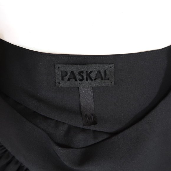 PASKAL ruffle trim stretch wool top - Picture 5 of 6